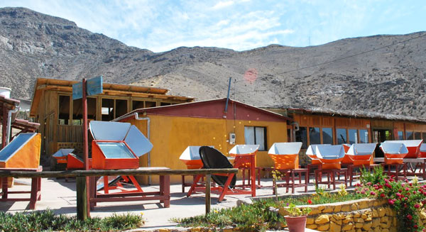 أول مطعم يعمل بالطاقة الشمسية
