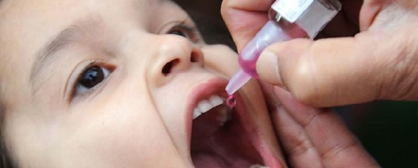 حملة دولية ضد شلل الأطفال