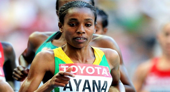 الإثيوبية ألماز أيانا تعود من جديد لملتقى محمد السادس الدولي لألعاب القوى