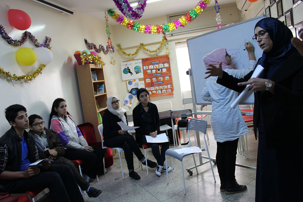 ورشة تفاعلية حول "مواصفات المواطن الصالح"