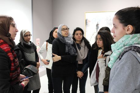 الرواد في جولة لمتحف محمد السادس للتعرف على"المسار التاريخي للفن التشكيلي بالمغرب في مرحلته الثانية"